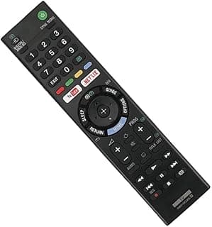 ريموت كنترول بديل لتلفزيون سوني RMT-TX300E لتلفزيون سوني LED LCD برافيا مع ازرار نتفليكس ويوتيوب